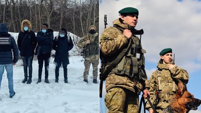 Трьох громадян Сомалі затримали біля українсько-словацького кордону