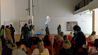 Проти домашнього насильства. У Миколаєві відкрили інтерактивну виставку "Річ у тім" Проти домашнього насильства. У Миколаєві відкрили інтерактивну виставку "Річ у тім"