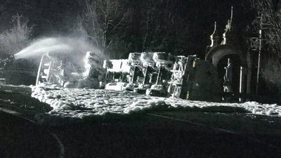 На Тернопільщині сталася ДТП, є травмовані: рух транспорту обмежений На Тернопільщині сталася ДТП, є травмовані: рух транспорту обмежений
