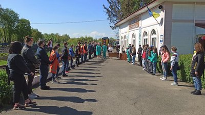 Рівненська дитяча залізниця відкрила 72 сезон Рівненська дитяча залізниця відкрила 72 сезон