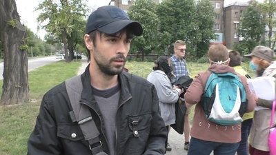 Михайло Рєпін, прессекретар громадської організації «Національні дружини - Запоріжжя» Михайло Рєпін, прессекретар громадської організації «Національні дружини - Запоріжжя»