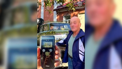 Нетверезий водій у Чернігові: рівень алкоголю в крові перевищував норму в 13 разів