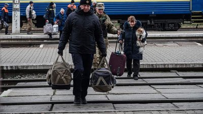 На Тернопільщину прибув евакуаційний потяг На Тернопільщину прибув евакуаційний потяг