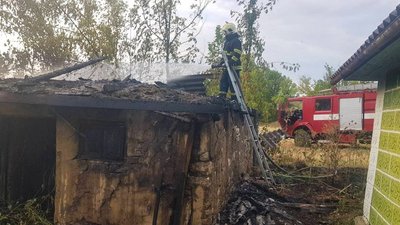 Ліквідація пожежі на Вінниччині