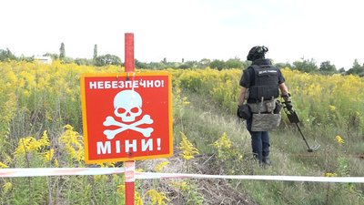 ДСНС, сапер, піротехнік, розмінування, міни