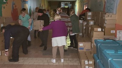 До Сум доправили гуманітарний вантаж
