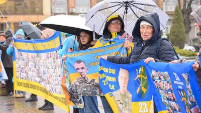 Акція "Не мовчи — полон вбиває" у Черкасах 11 квітня 2026 року