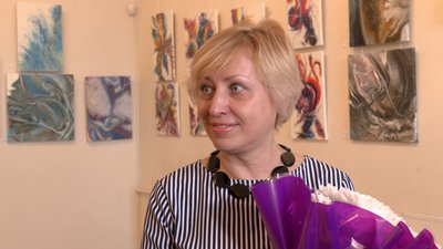 «Флюїд-арт»: у Чернігові відкрилася виставка художниці Тетяни Боднар
