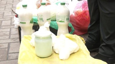 Ціни на молочну продукцію на Житньому ринку у Житомирі