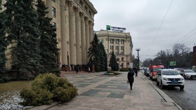 У Харкові шукали вибухівку біля облдержадміністрації