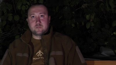 Військовослужбовець 13-ї бригади Нацгвардії на позивний "Шаман"