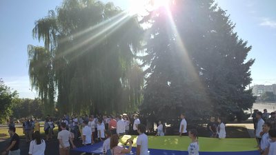 Урочистості до Дня прапора у Сумах (ФОТОРЕПОРТАЖ) Урочистості до Дня прапора у Сумах (ФОТОРЕПОРТАЖ)