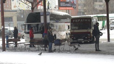 На Луцькій автостанції через негоду скасували 20 рейсів