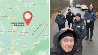 Чоловік, якого понад добу шукали у лісі на Рівненщині, збирав там сміття