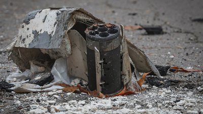 Обстріли Херсона, снаряд РФ