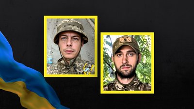 Зліва направо Євген Созоненко та Сергій Ревтюх