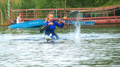 Вінничанка Марина Чорна готується до чемпіонату Європи з веслувального марафону Вінничанка Марина Чорна готується до чемпіонату Європи з веслувального марафону