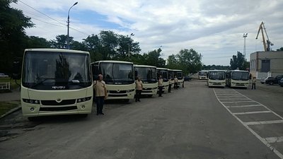 У Херсоні на маршрути виїхали 16 нових автобусів