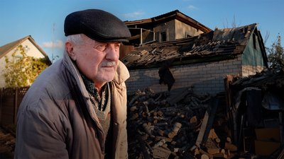 Наслідки падіння "шахеда" у Чернігові