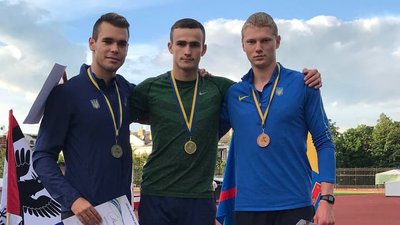 Повний комплект нагород вибороли сумчани у перший день чемпіонату України з легкої атлетики
