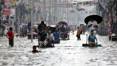 Бангладеш, повінь, дощ, негода
