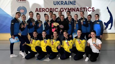 Сумські спортсмени відзначились на чемпіонаті України зі спортивної аеробіки