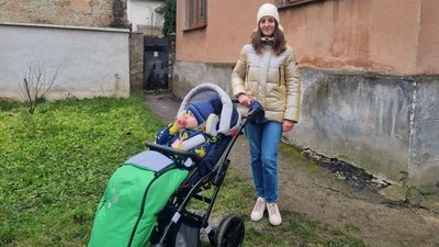 Оксана Шеленко, п'ятирічний хлопчик з інвалідністю, Івано-Франківськ Оксана Шеленко, п'ятирічний хлопчик з інвалідністю, Івано-Франківськ