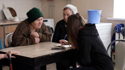 Представниця фонду "Схід SOS" та ВПО