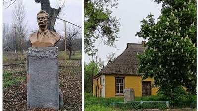 На Полтавщині демонтували два пам’ятники на честь російського письменника Максима Горького На Полтавщині демонтували два пам’ятники на честь російського письменника Максима Горького