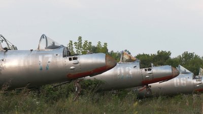 Покинутий аеродром: як виглядає кладовище літаків на Харківщині