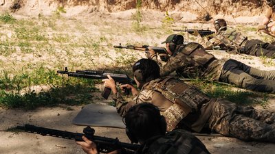 На Волині у дводенному вишколі для цивільних взял участь 30 людей