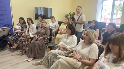 Учасники заходу-зустрічі до Дня батька у Хмельницькому, 21 червня 2026 року