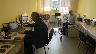 Геріатричний пансіонат на Полтавщині став другим домом для ВПО Геріатричний пансіонат на Полтавщині став другим домом для ВПО