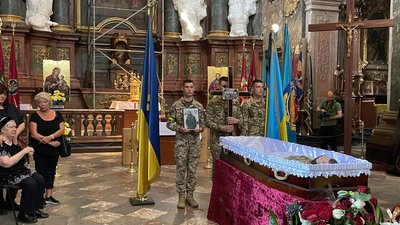 Заупокійна служба у Гарнізонному храмі Заупокійна служба у Гарнізонному храмі