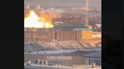 Атака дронів: у Грозному зранку пролунали вибухи