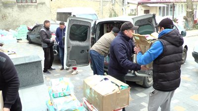 Волонтери гуманітарного штабу Миколаєва кожного дня доправляють допомогу Волонтери гуманітарного штабу Миколаєва кожного дня доправляють допомогу