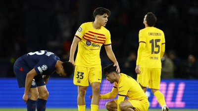 Два футболісти "Барселони" побили вікові рекорди Ліги чемпіонів у чвертьфіналі проти ПСЖ Два футболісти "Барселони" побили вікові рекорди Ліги чемпіонів у чвертьфіналі проти ПСЖ