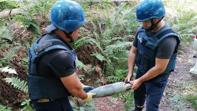 Волинські сапери повернулися з Чернігівщини, де знешкоджували боєприпаси