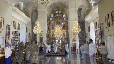 «У нас тривають бойові дії»: у Полтаві влаштували «Марш захисників України»