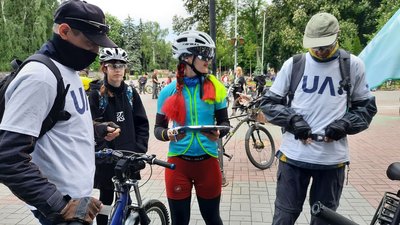 Вінниця в дванадцяте долучилась до Всеукраїнського Велодня Вінниця в дванадцяте долучилась до Всеукраїнського Велодня