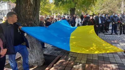 Херсонці відзначили День захисників і захисниць в Україні Херсонці відзначили День захисників і захисниць в Україні
