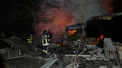 Наслідки обстрілу Києва 23 лютого