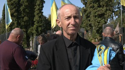 Батько загиблого бійця Батько загиблого бійця
