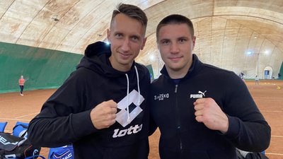 Тенісист - у ринзі, боксер - на корті: незвичне тренування Стаховського й Сіренка. Що з цього вийшло