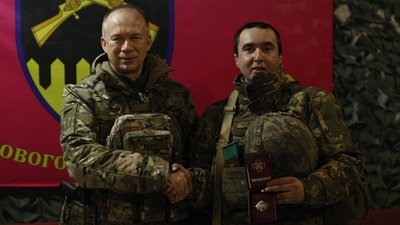  Роман Галацан разом з Олександром Сирським 