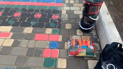 Стріт-арт у місті на Одещині потрапив до Книги рекордів України Стріт-арт у місті на Одещині потрапив до Книги рекордів України
