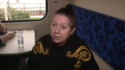 "Скучила за своєю землею". У Краматорськ прибув перший потяг зі Львова "Скучила за своєю землею". У Краматорськ прибув перший потяг зі Львова