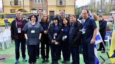 Ізраїльський госпіталь, який виконував місію на Львівщині, завершив роботу