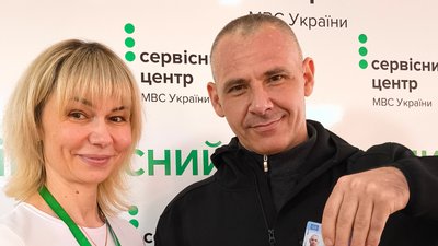 Військовий на псевдо Петрович, який поновив водійське посвідчення