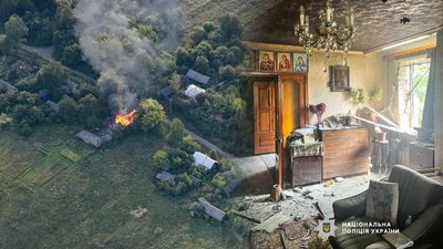 
Поранений чоловік на прикордонні Чернігівщини: атака російського FPV-дрона на Семенівку